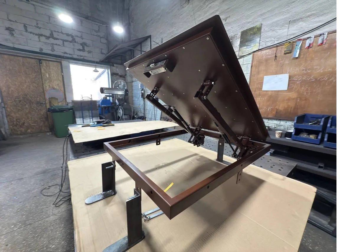 Handcrafted Steel Floor Hatch