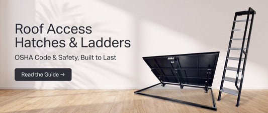 roof access ladder requirements