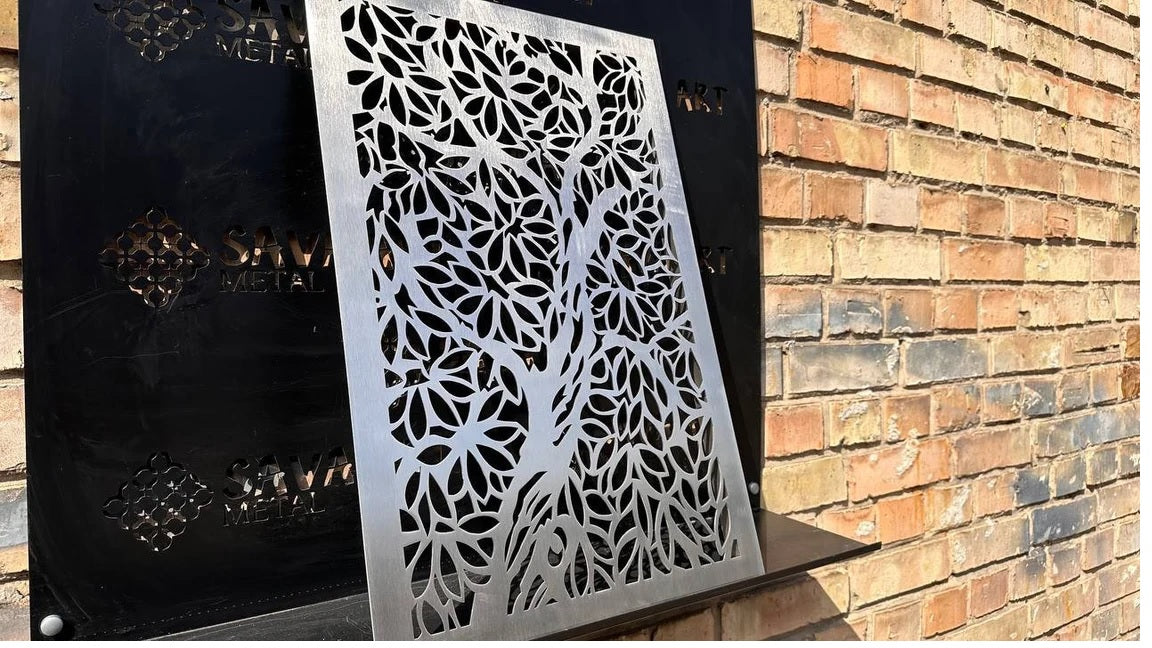 Personalized Stainless Steel Air Vent Covers (Frameless)