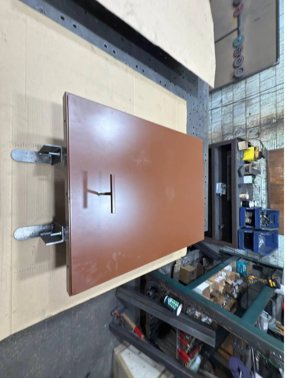 Handcrafted Steel Floor Hatch