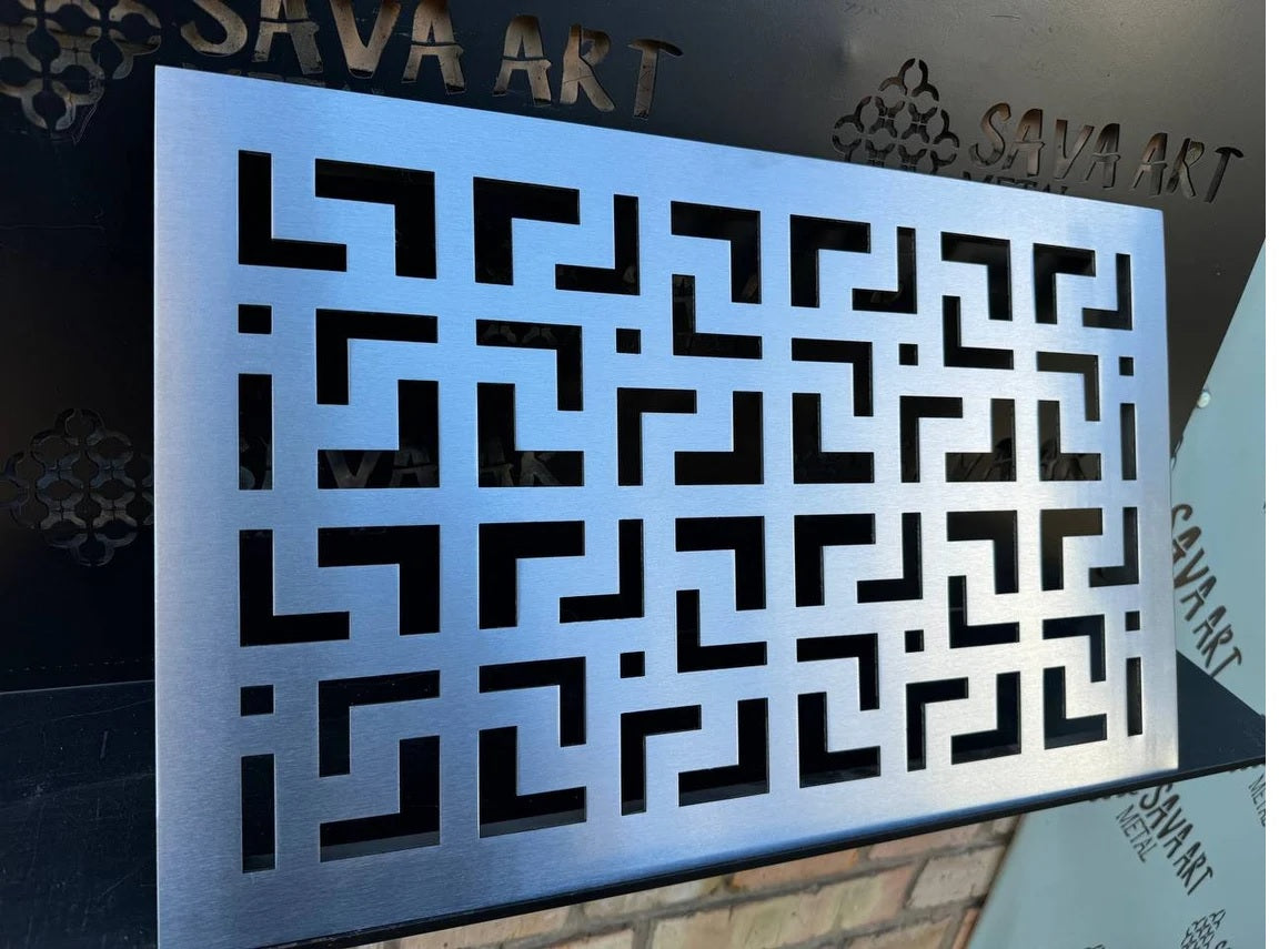 Modern Stainless Steel Ventilation Grille