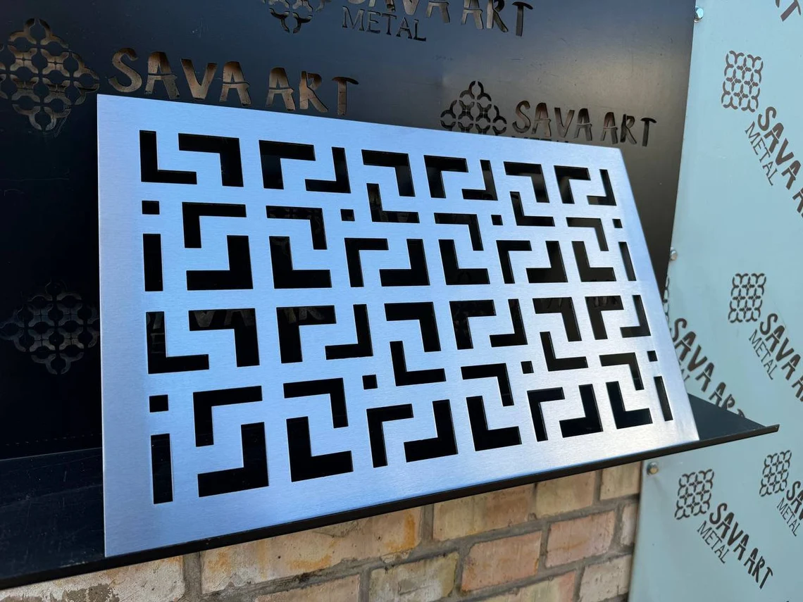 Modern Stainless Steel Ventilation Grille