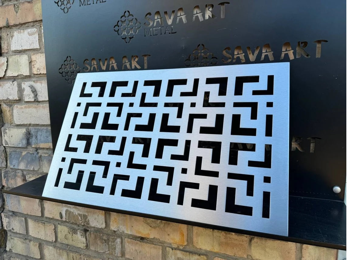 Modern Stainless Steel Ventilation Grille