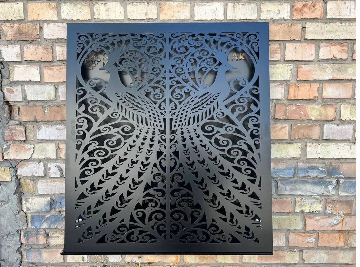 Made-to-Order Metal Flat Cabinet Screens