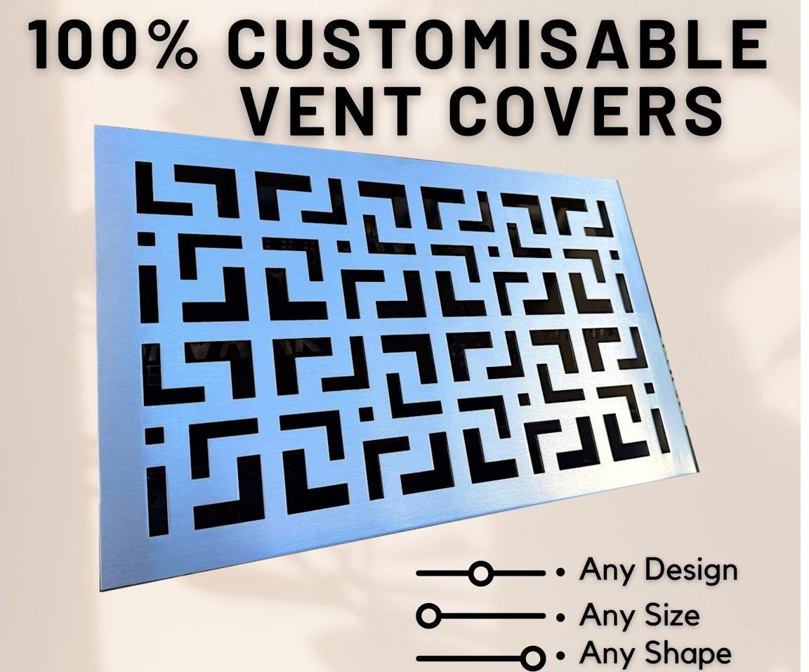 Modern Stainless Steel Ventilation Grille