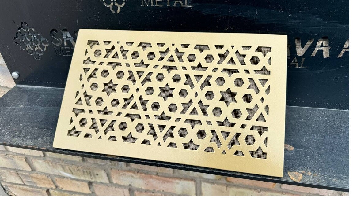 Custom Metal Flat Vent