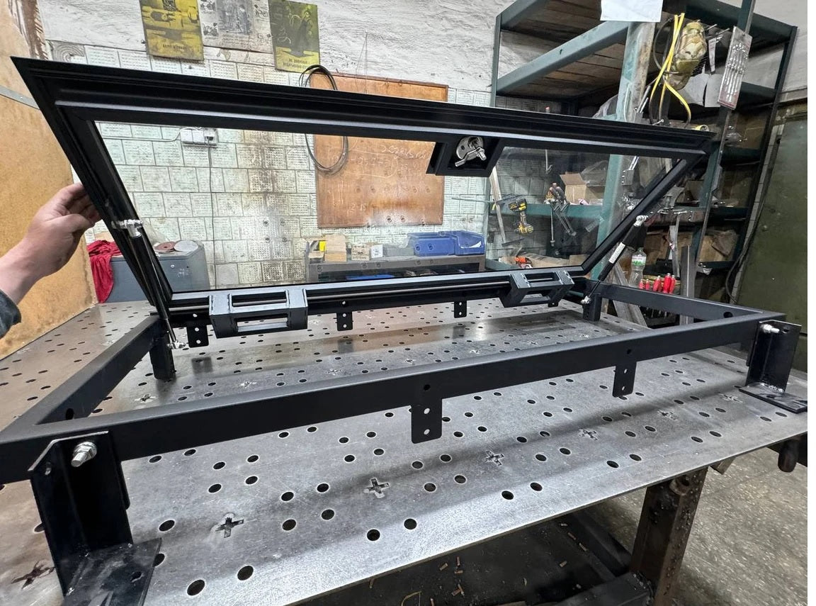 Artisan Glass Door Floor Hatch