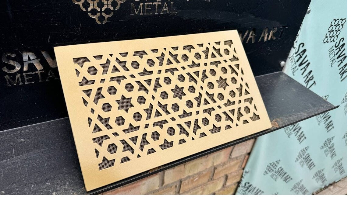 Custom Metal Flat Vent