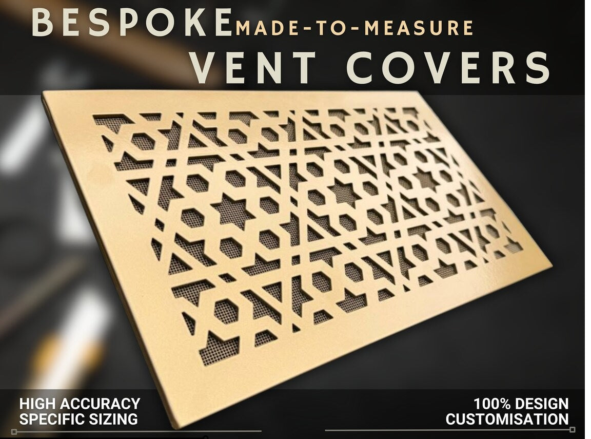 Custom Metal Flat Vent