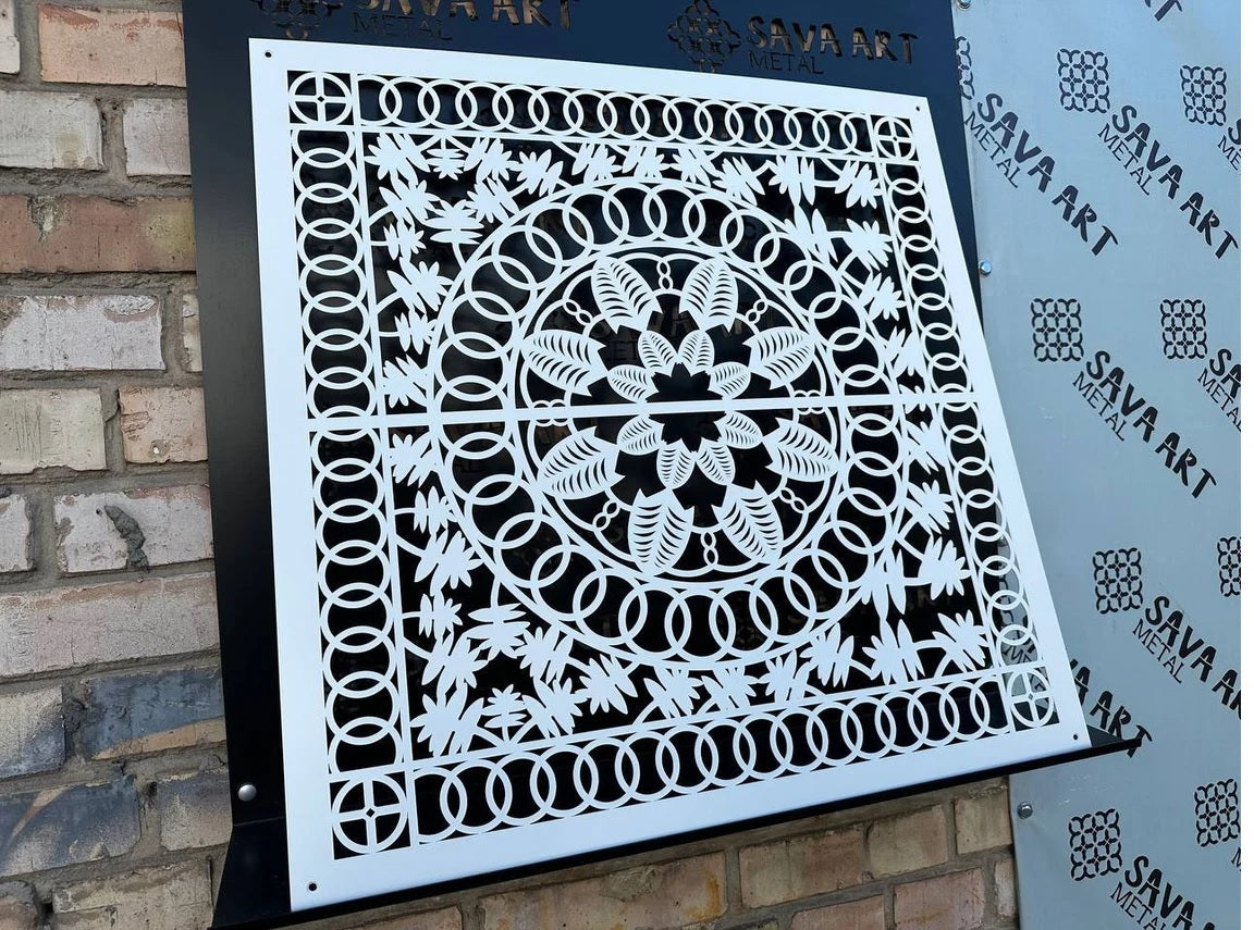 Unique Metal Flat HVAC Grilles