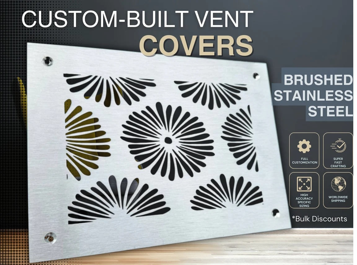 Professional Grade Stainless Steel Air Grilles