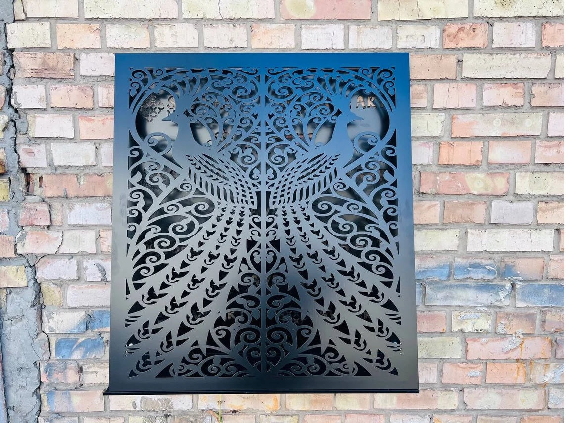 Made-to-Order Metal Flat Cabinet Screens