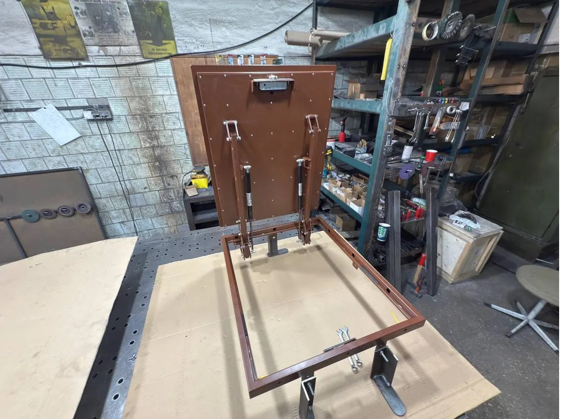 Handcrafted Steel Floor Hatch