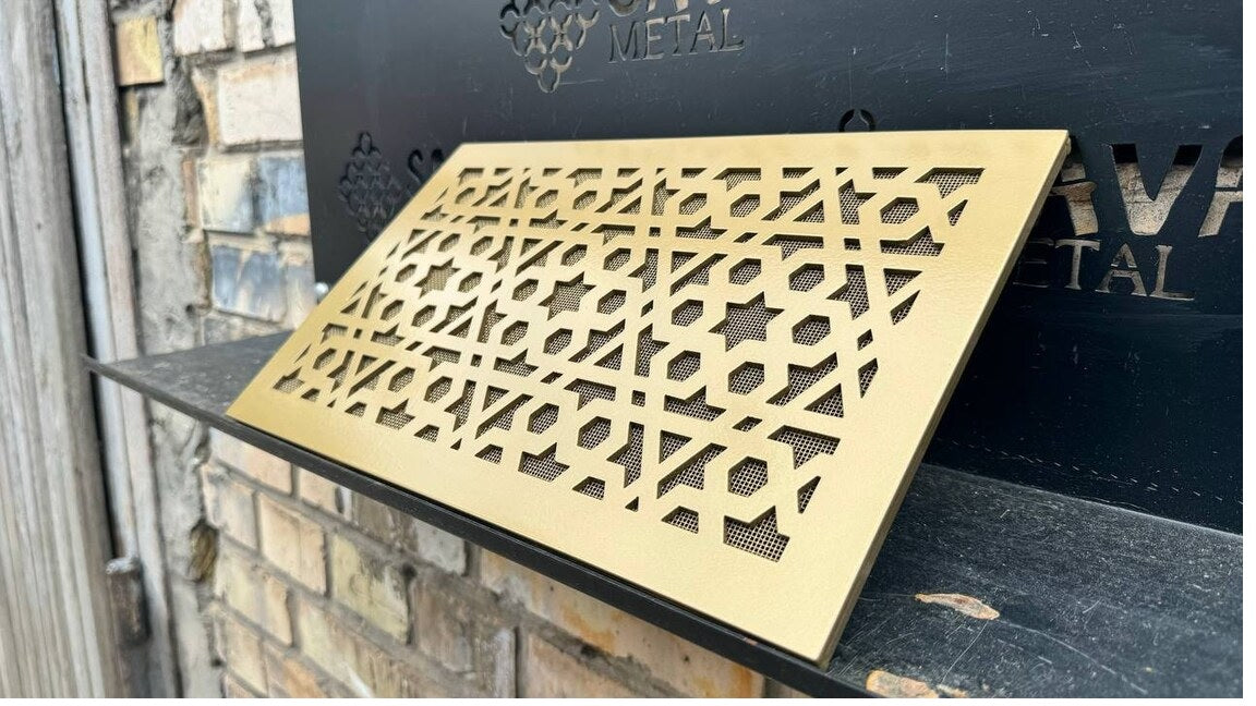 Custom Metal Flat Vent