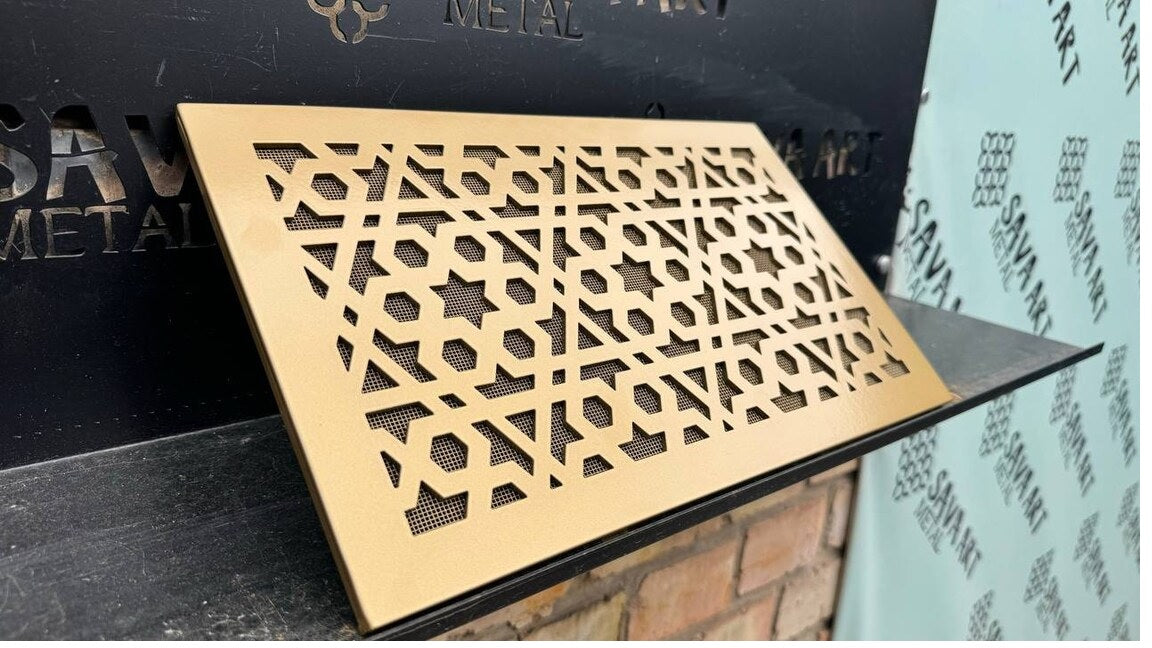 Custom Metal Flat Vent