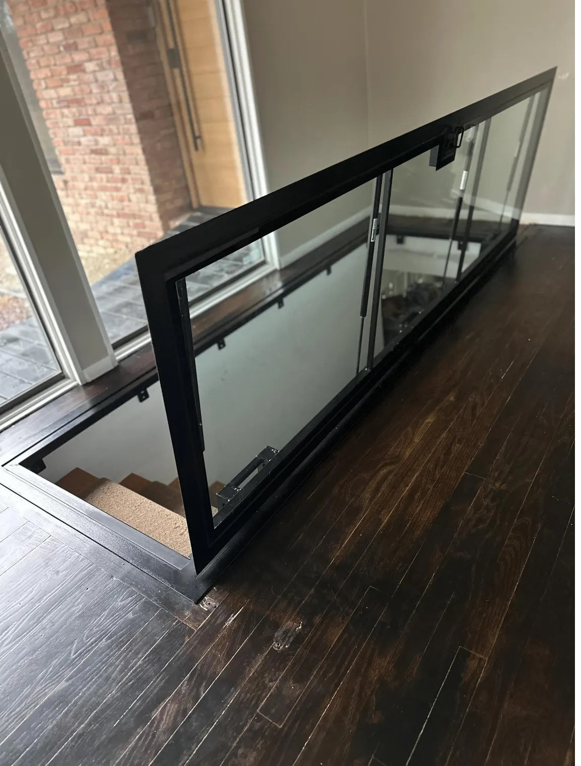 Specific Size Glass Floor Door