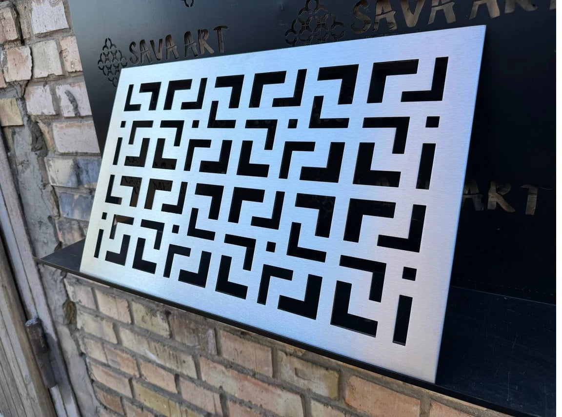 Modern Stainless Steel Ventilation Grille