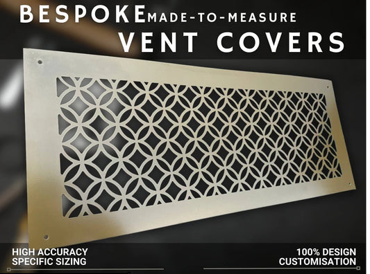 Custom-Built Metal Flat Vent Covers