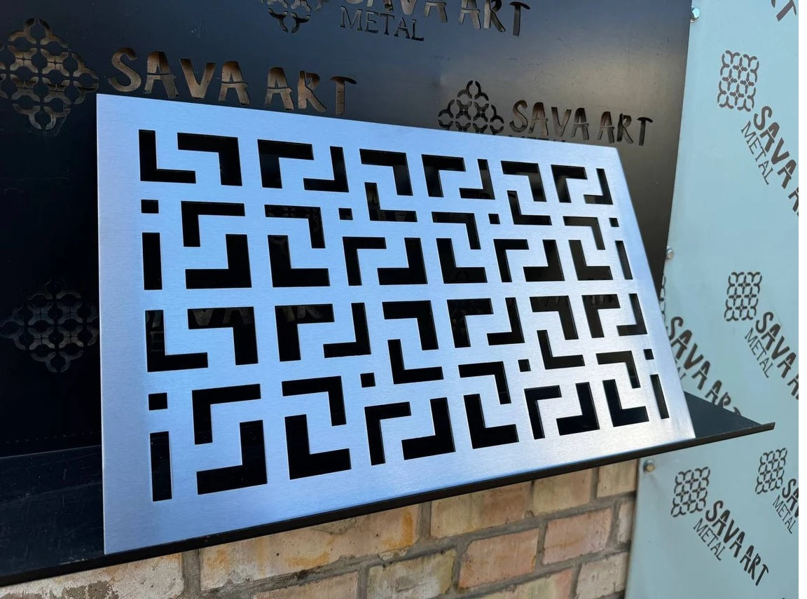 Modern Stainless Steel Ventilation Grille