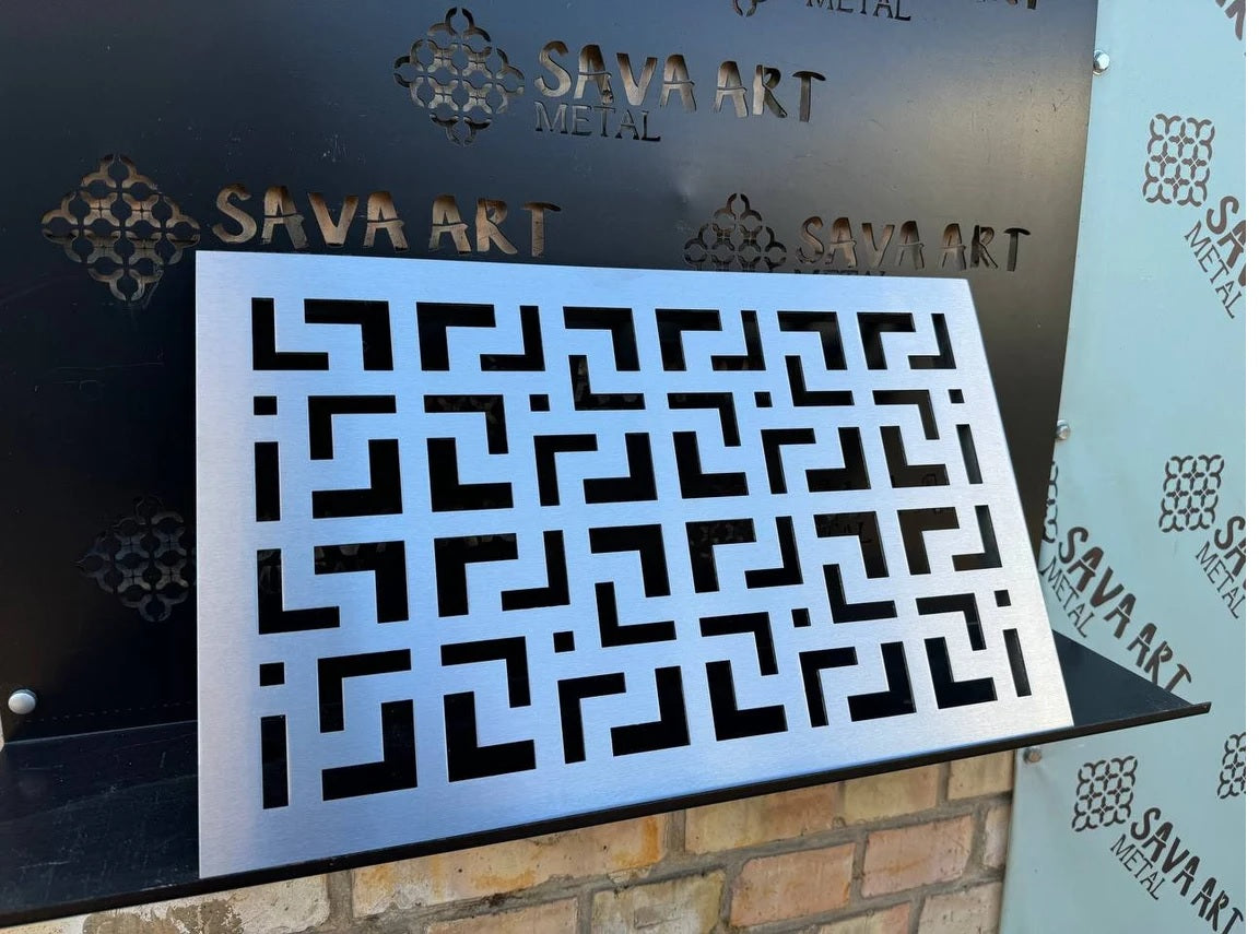 Modern Stainless Steel Ventilation Grille