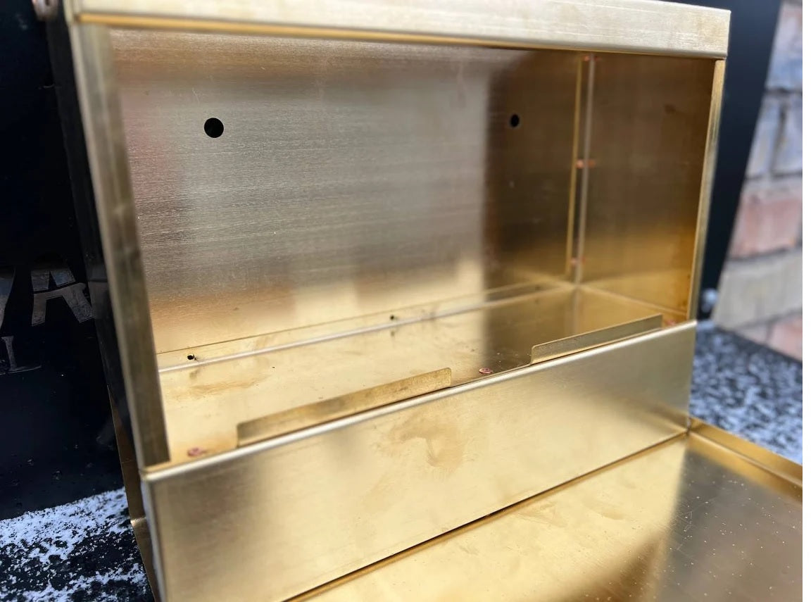 PURE BRASS Personalized Mailbox