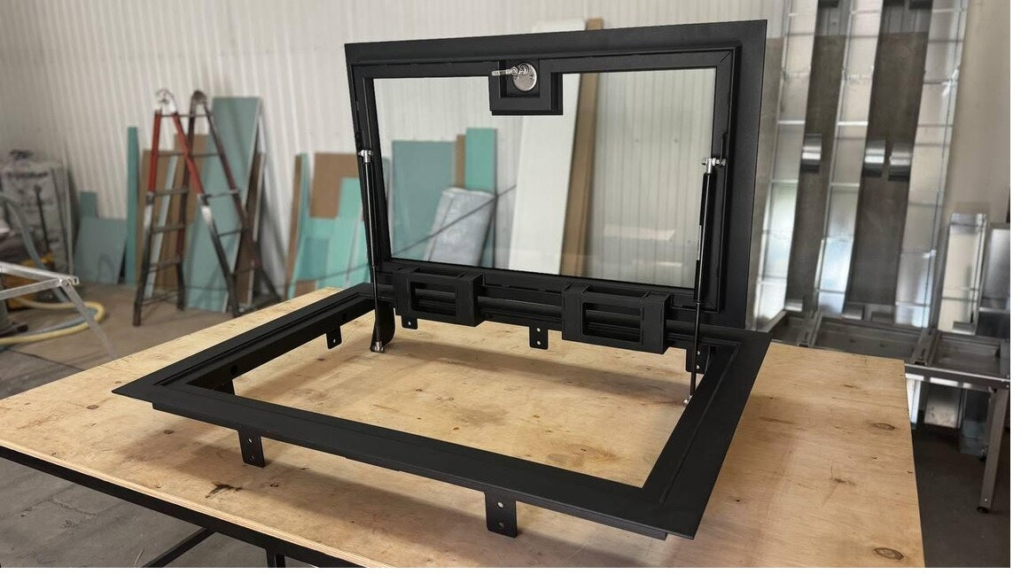 Artisan Glass Door Floor Hatch