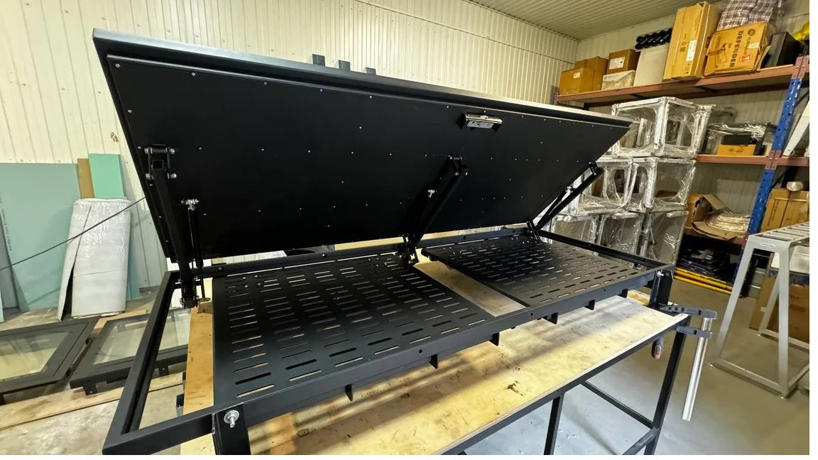 Tailored Enforced Floor hatch with Safety Grilles