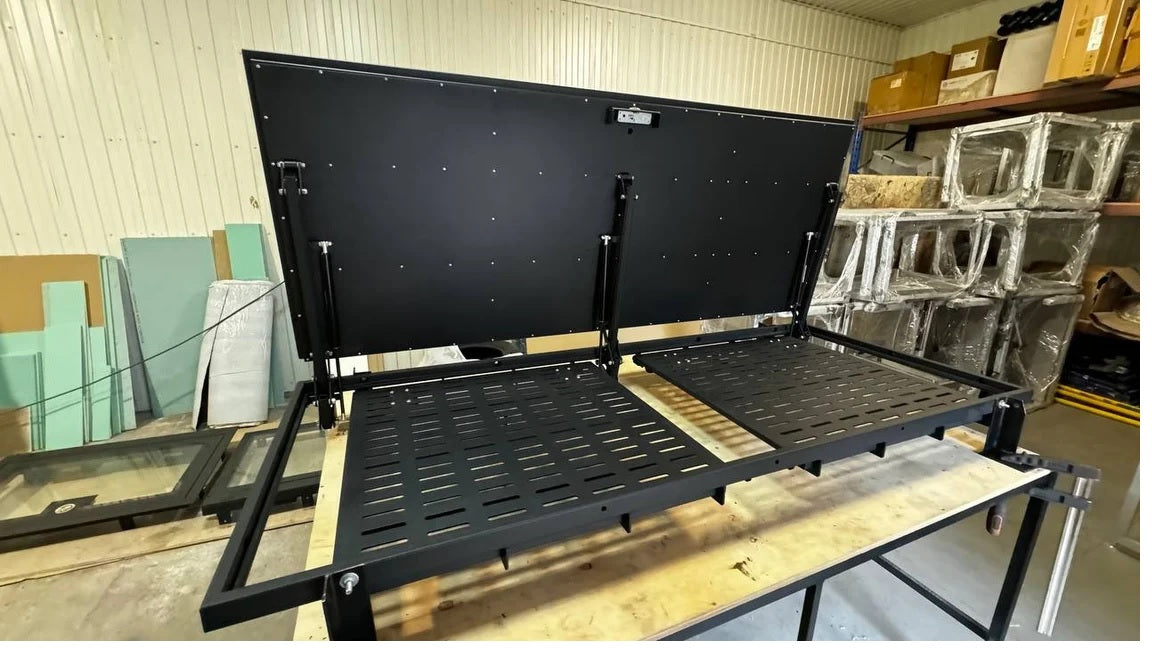 Tailored Enforced Floor hatch with Safety Grilles