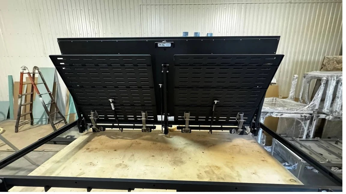 Tailored Enforced Floor hatch with Safety Grilles