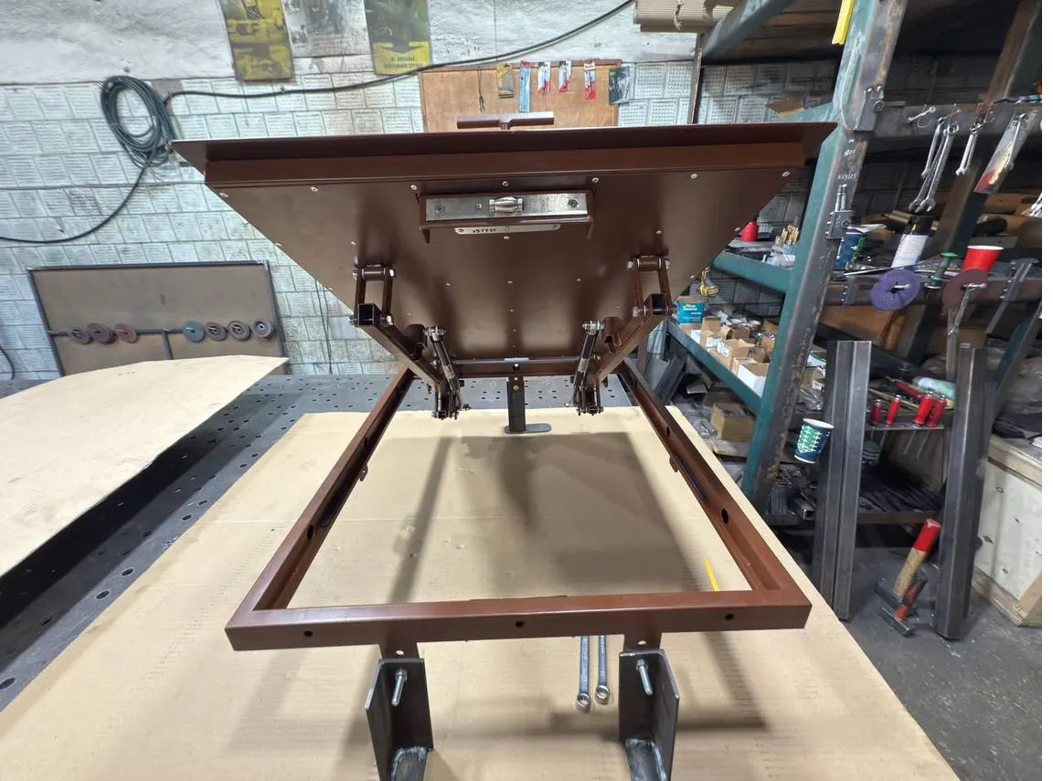 Handcrafted Steel Floor Hatch