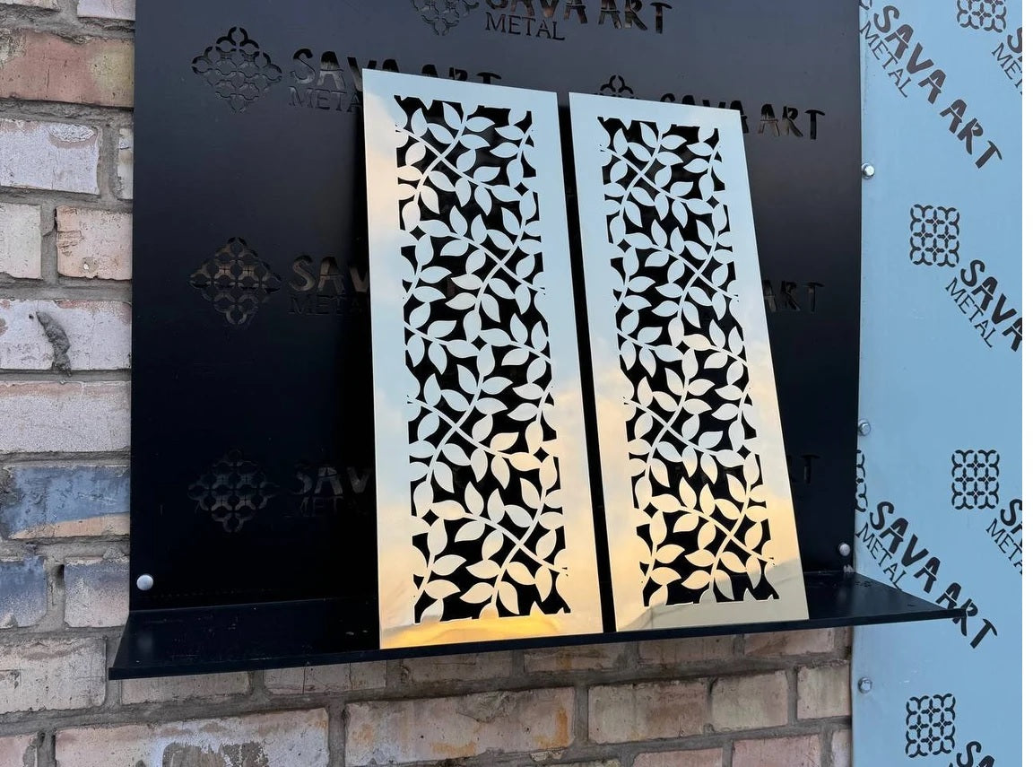 Decorative 1mm Pure Brass Air Grille (Mount)