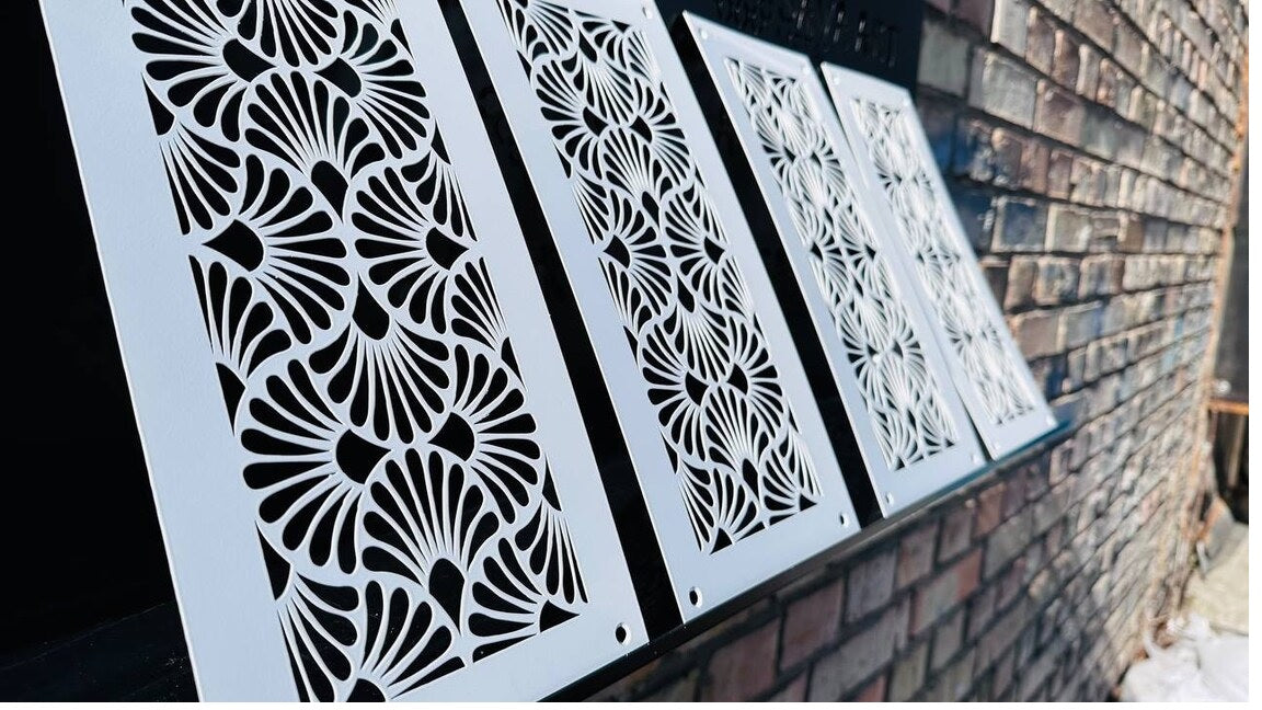 Custom-made Flat Ventilation Grilles