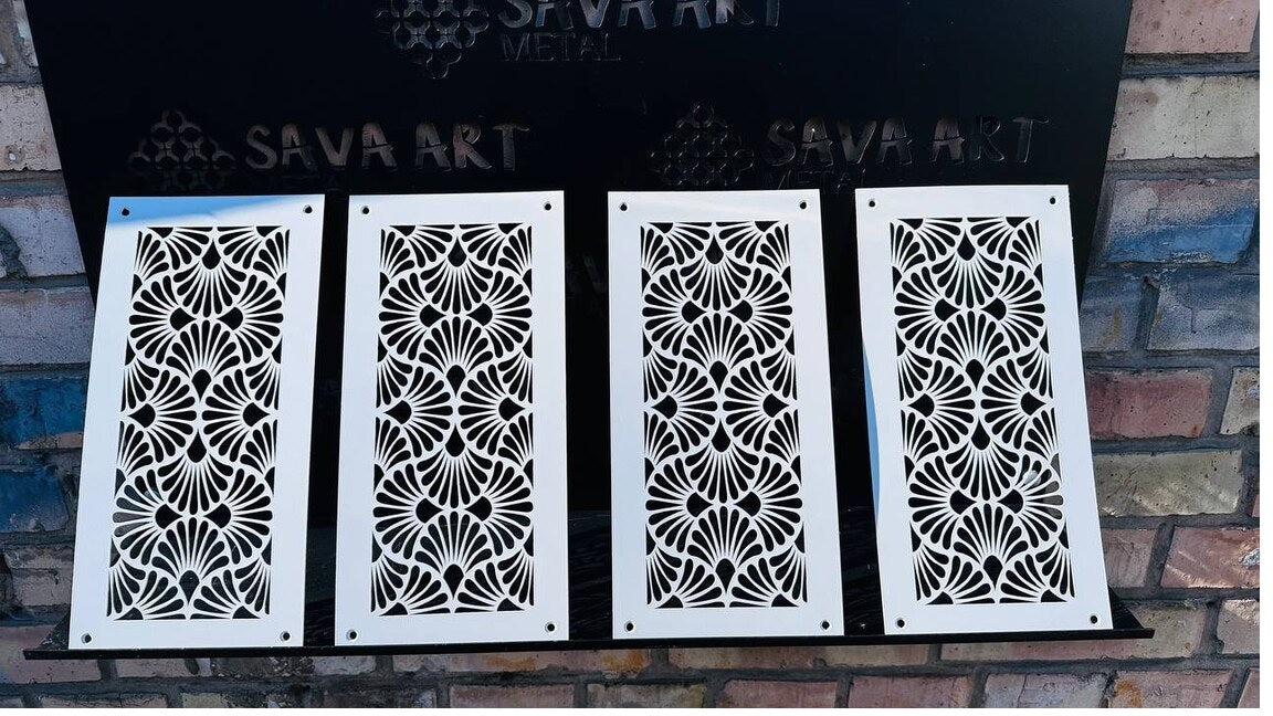 Custom-made Flat Ventilation Grilles