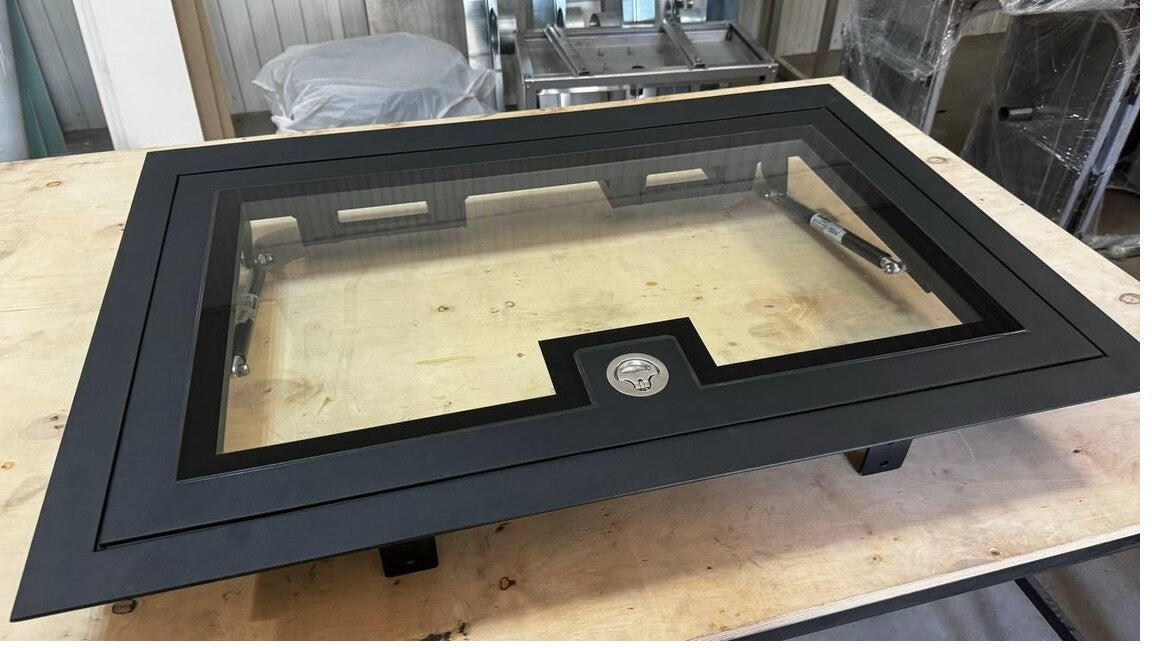 Artisan Glass Door Floor Hatch