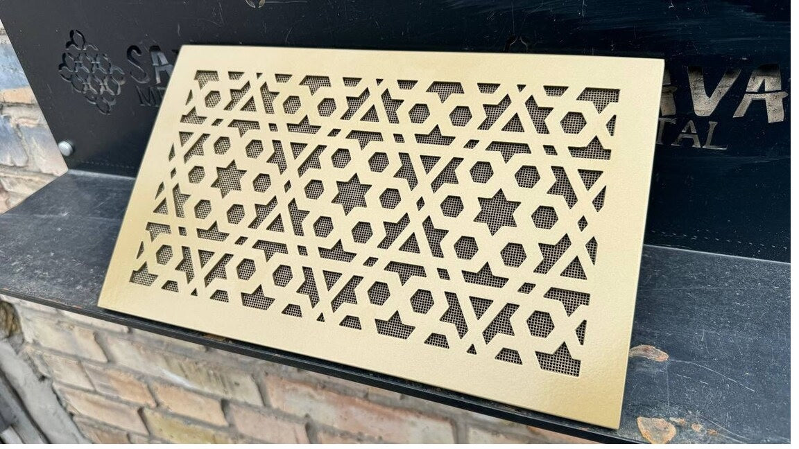 Custom Metal Flat Vent