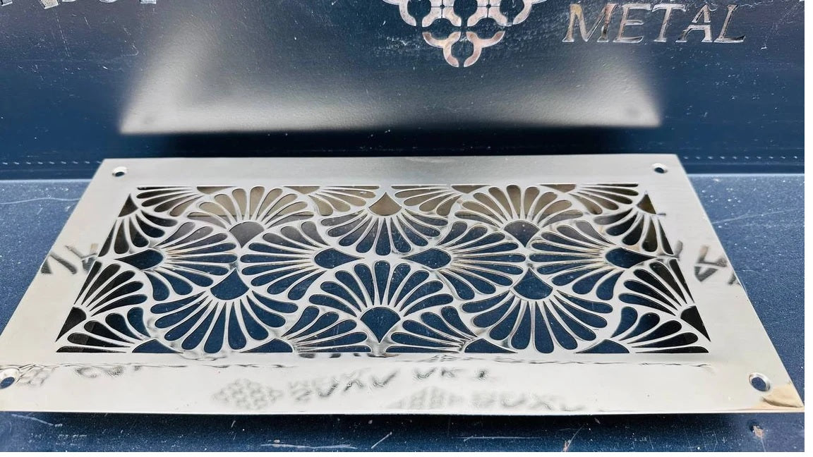 Custom 1mm Pure Brass Air Grilles (No Frame)