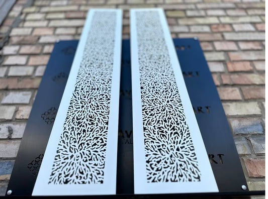 Made-to-Order Flat Ventilation Grilles 1mm Steel