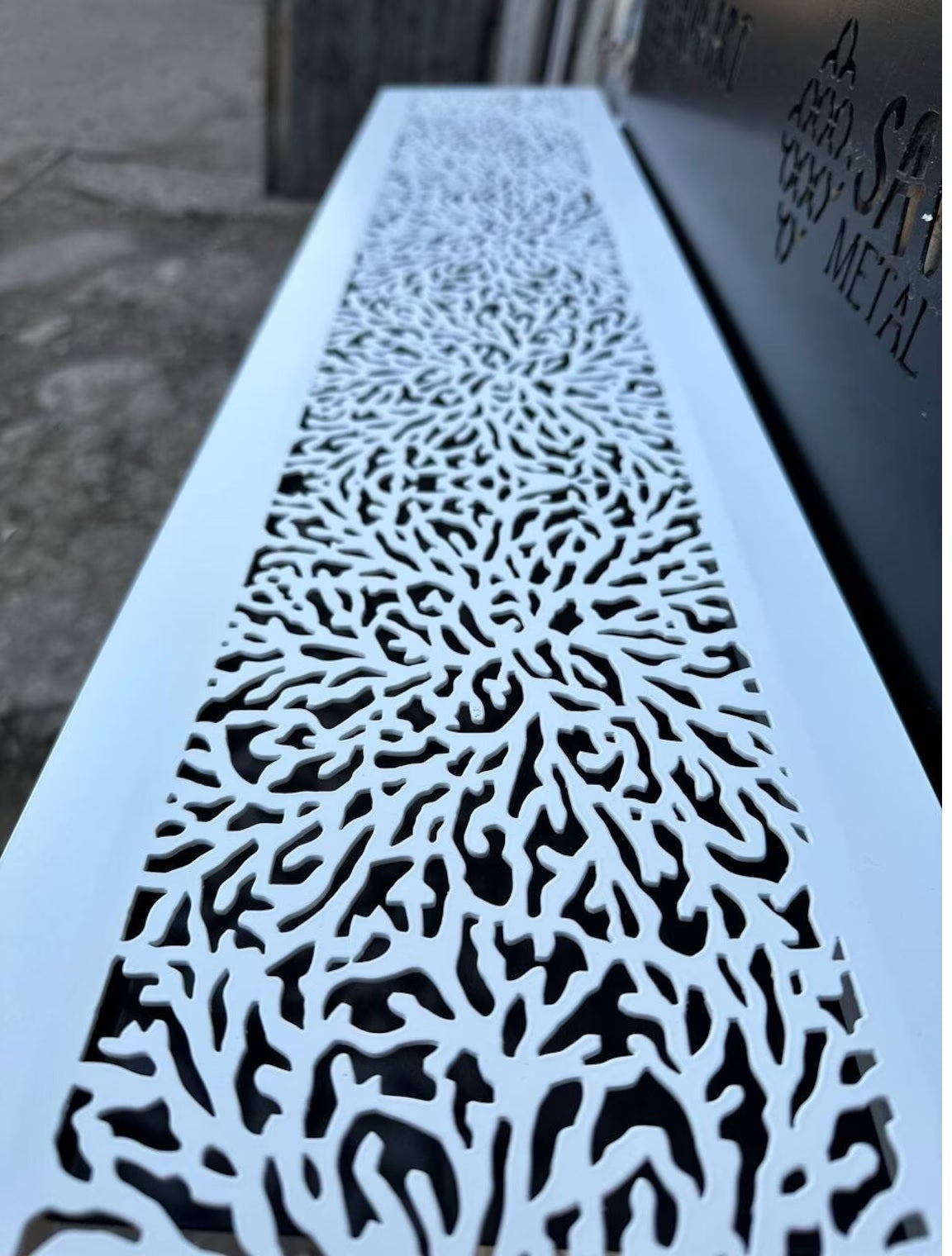 Made-to-Order Flat Ventilation Grilles 1mm Steel