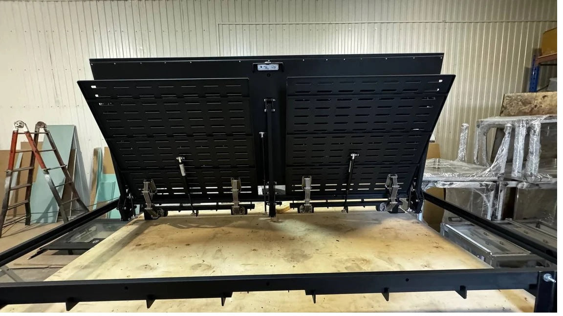 Tailored Enforced Floor hatch with Safety Grilles