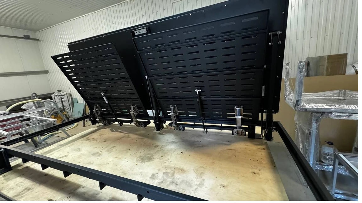 Tailored Enforced Floor hatch with Safety Grilles