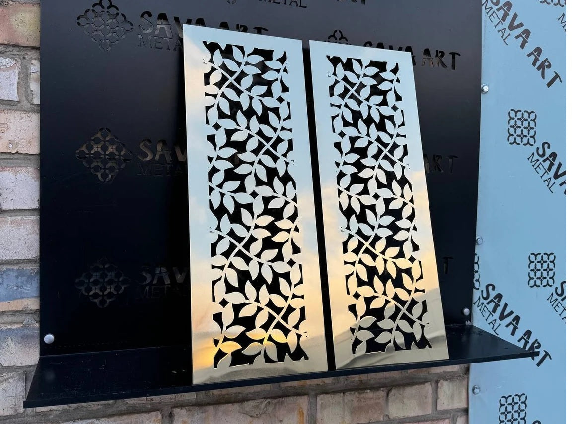 Decorative 1mm Pure Brass Air Grille (Mount)