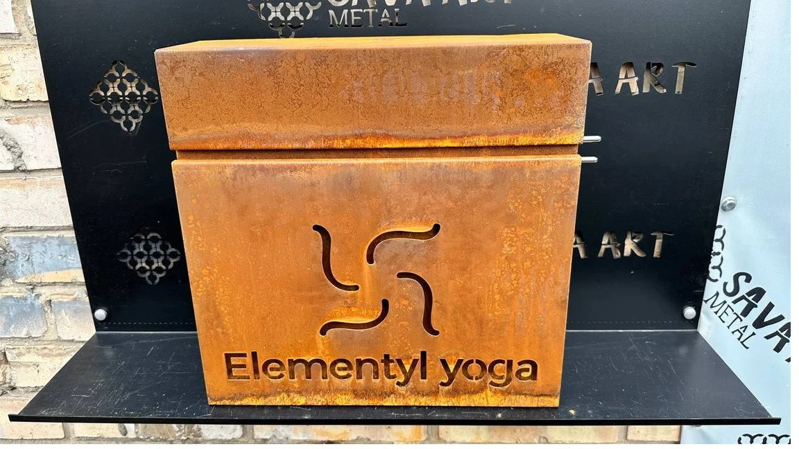Premium Metal Wall Mount Personalized Mailbox
